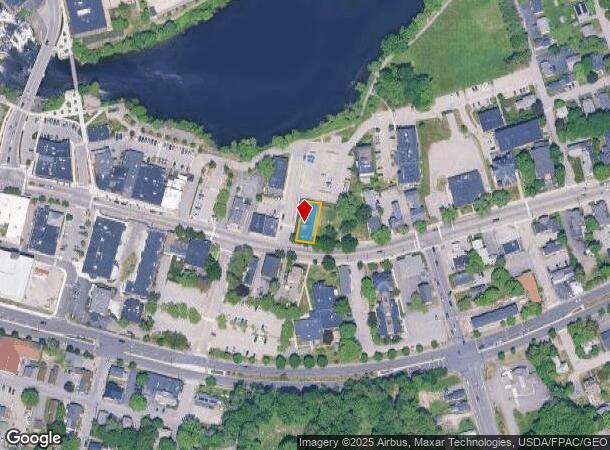 821 Main St, Westbrook, ME Parcel Map