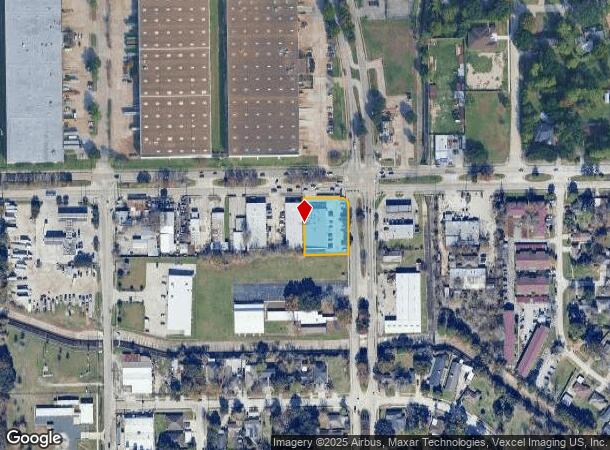 9401 Clay Rd, Houston, TX Parcel Map