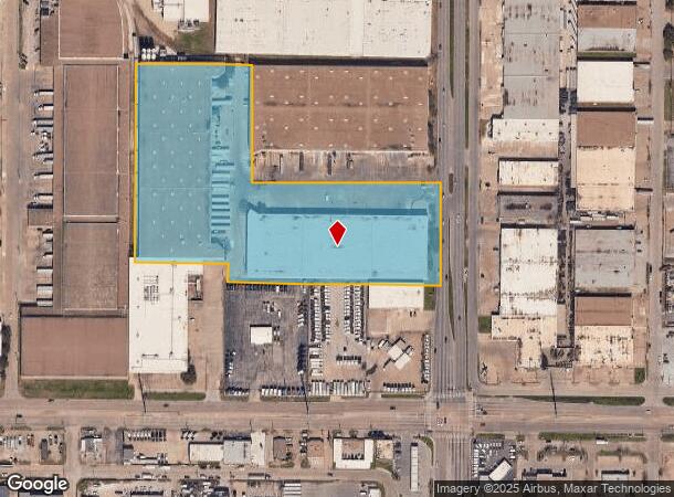  601 W Mockingbird Ln, Dallas, TX Parcel Map