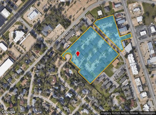 3535 Plainsman Ln, Bryan, TX Parcel Map