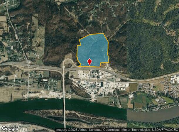 Drag Strip Rd, Belpre, OH Parcel Map