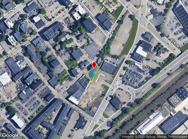 34 Beacon St, Worcester, MA Parcel Map