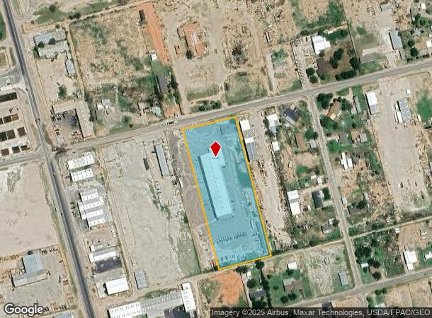  707 W Hillmont Rd, Odessa, TX Parcel Map