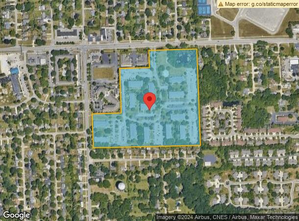  930 Village Green Ln, Waterford, MI Parcel Map