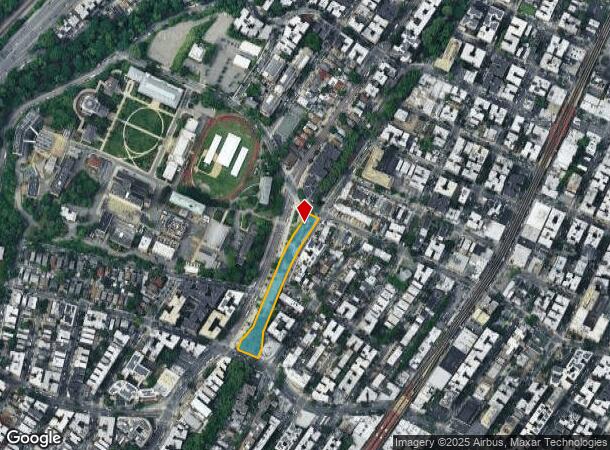  W Burnside Ave, Bronx, NY Parcel Map