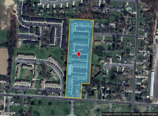  890 E Walnut Rd, Vineland, NJ Parcel Map