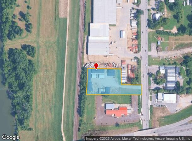 1245 N 3Rd St, Lawrence, KS Parcel Map