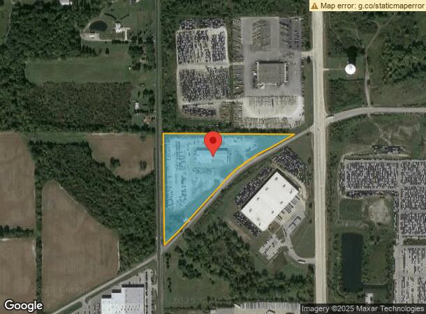  13710 Lower Huntington Rd, Roanoke, IN Parcel Map