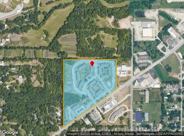 4040 Hubbell Ave, Des Moines, IA Parcel Map