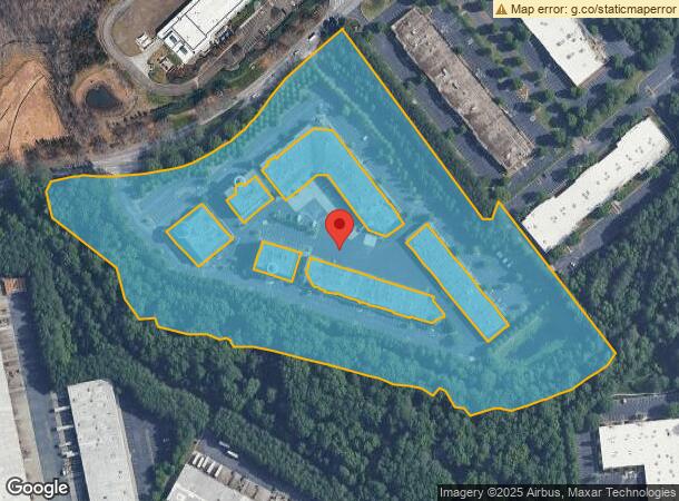  6485 Shiloh Rd, Alpharetta, GA Parcel Map