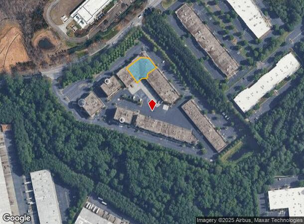  6485 Shiloh Rd, Alpharetta, GA Parcel Map
