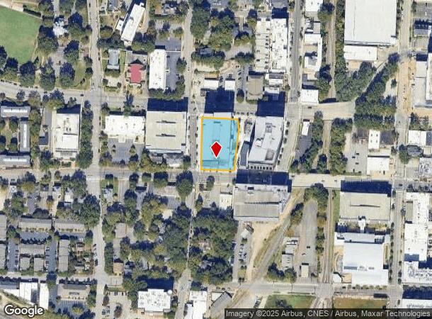  621 Hillsborough St, Raleigh, NC Parcel Map