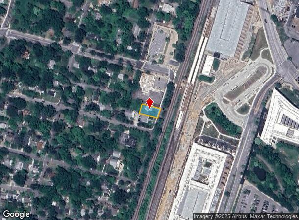  7208 Bowdoin Ave, College Park, MD Parcel Map