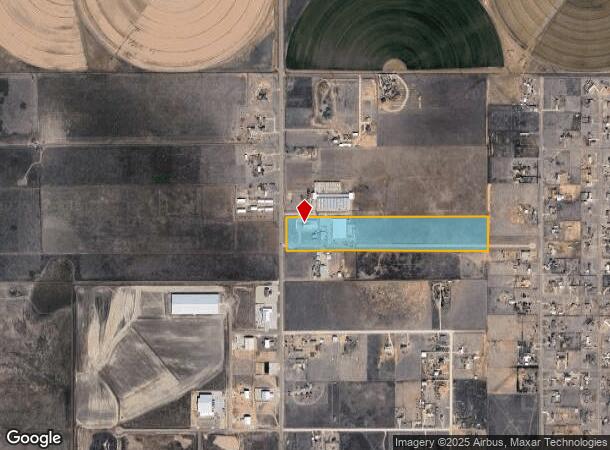 7955 S Osage St, Amarillo, TX Parcel Map