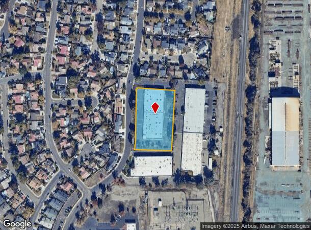  8110 Lorraine Ave, Stockton, CA Parcel Map