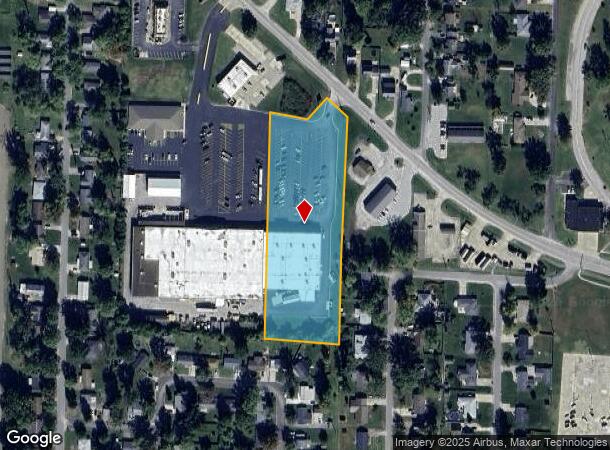 1305 W Broadway, Centralia, IL Parcel Map