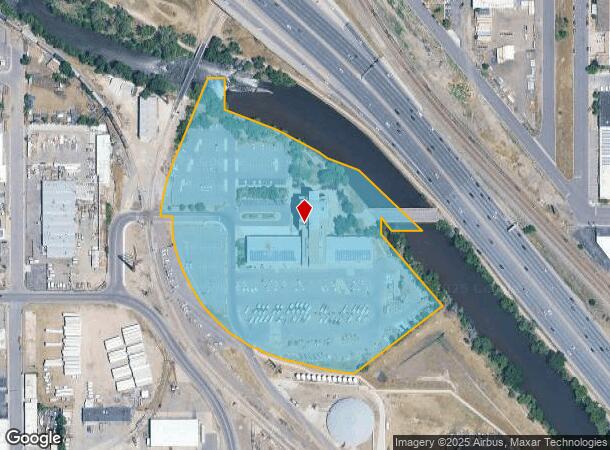 2000 W 3Rd Ave, Denver, CO Parcel Map