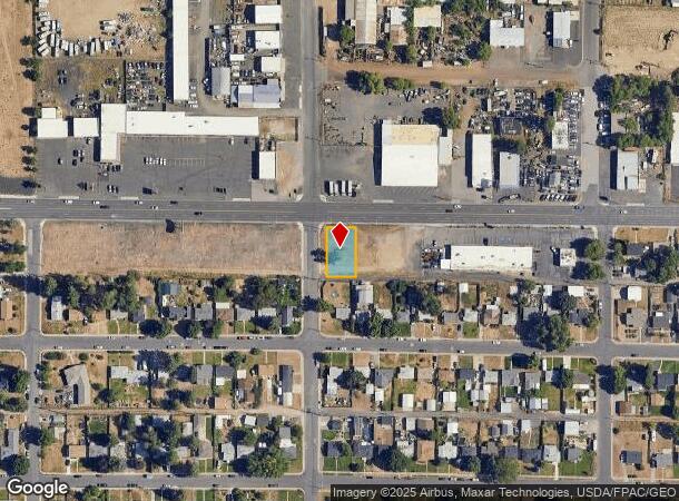  1404 E Francis Ave, Spokane, WA Parcel Map