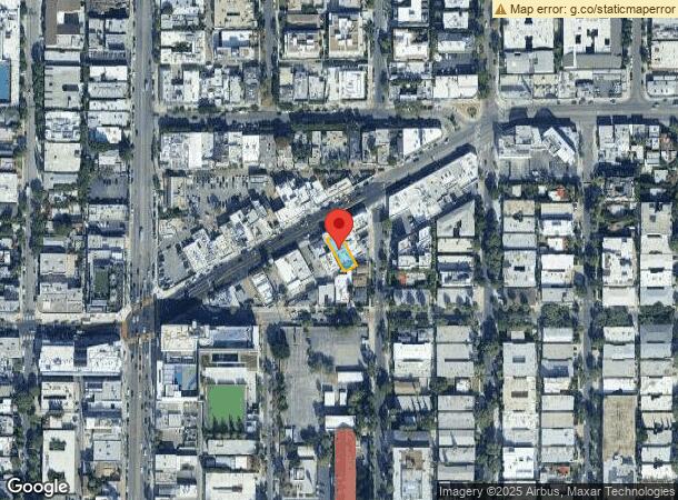  8448 Melrose Ave, West Hollywood, CA Parcel Map