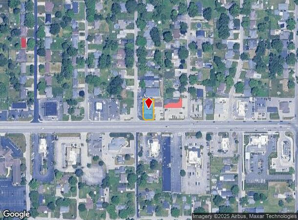  912 W Mcgalliard Rd, Muncie, IN Parcel Map