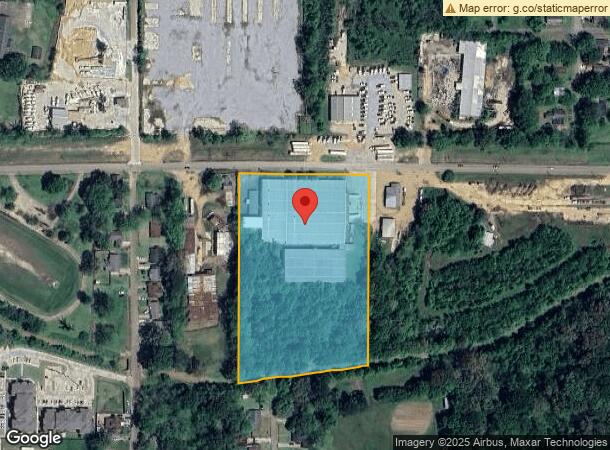  252 Yandell Ave, Canton, MS Parcel Map