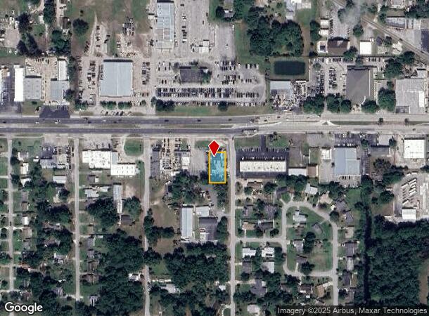 1305 W King St, Cocoa, FL Parcel Map