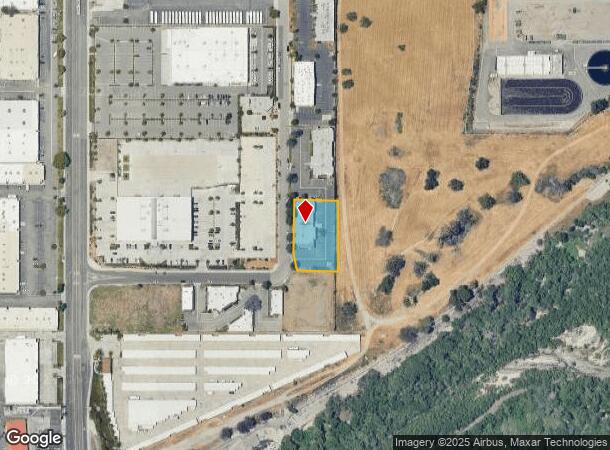1585 S D St, San Bernardino, CA Parcel Map