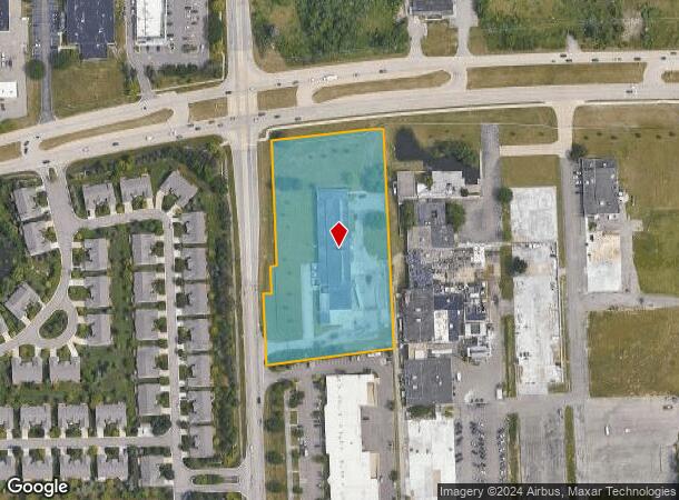  900 E Welch Rd, Commerce Township, MI Parcel Map