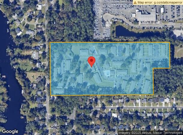  1701 Lake Shore Blvd, Jacksonville, FL Parcel Map