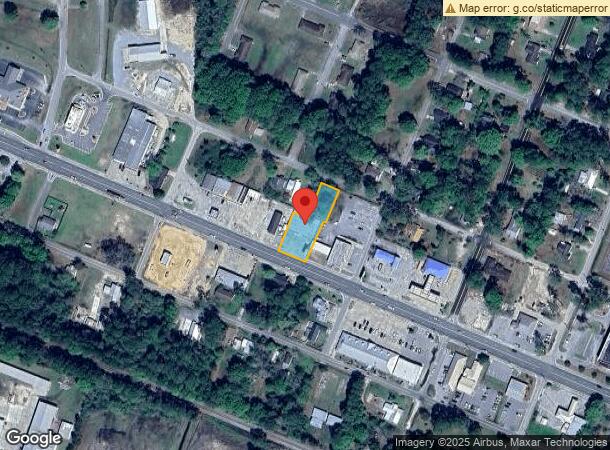  464 W Parker St, Baxley, GA Parcel Map