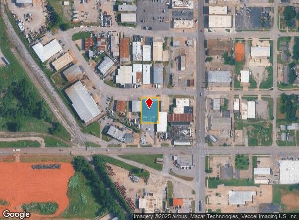 2412 Sw 14Th St, Oklahoma City, OK Parcel Map