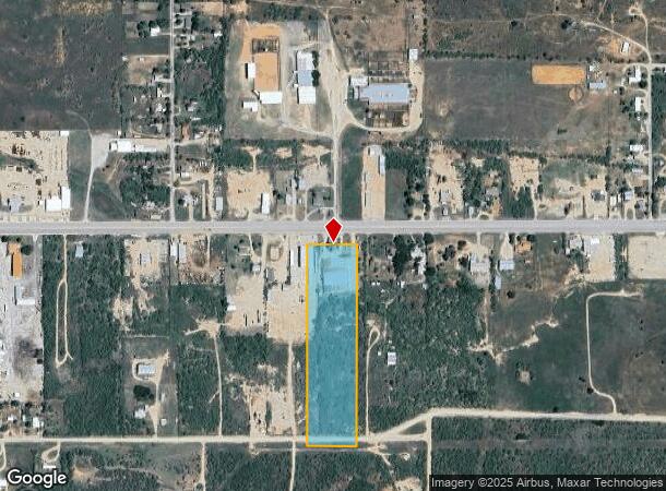 1895 E Us Highway 180, Breckenridge, TX Parcel Map