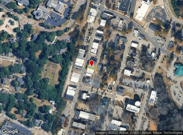  213 S White St, Wake Forest, NC Parcel Map