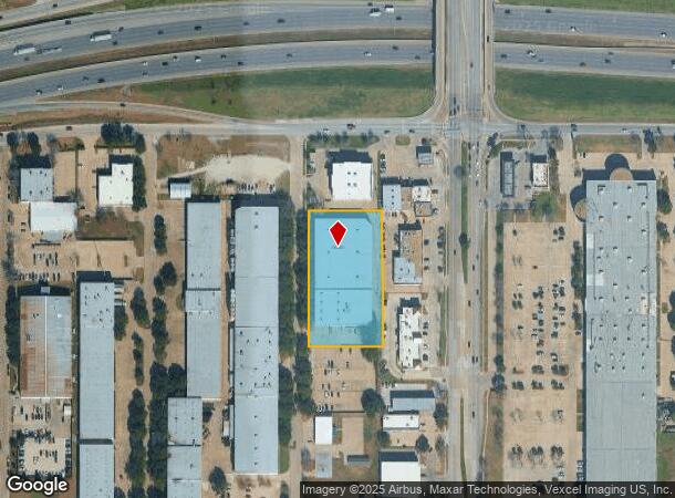  4207 Larry Ln, Arlington, TX Parcel Map