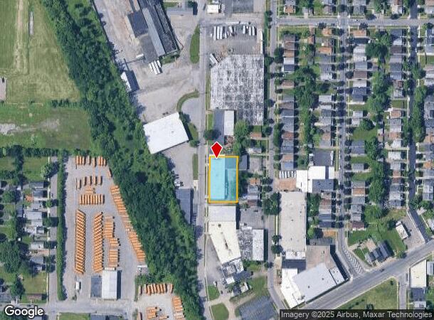 65 Clyde Ave, Buffalo, NY Parcel Map
