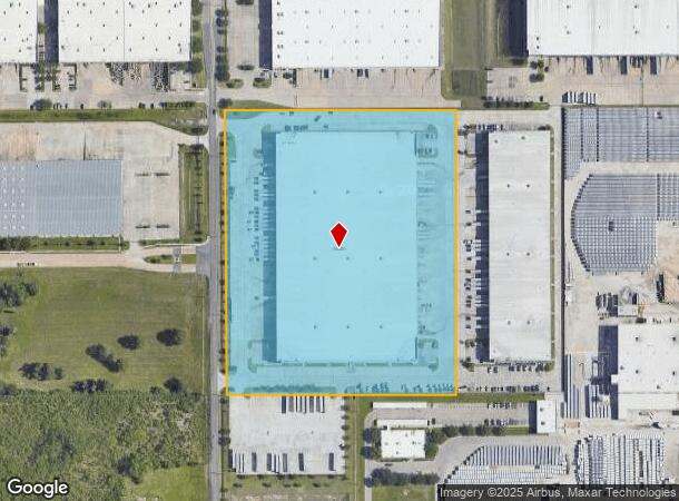  7310 Langfield Rd, Houston, TX Parcel Map