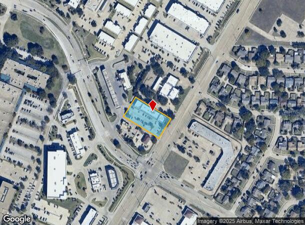 740 S Greenville Ave, Allen, TX Parcel Map