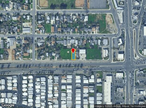  112 W Herndon Ave, Fresno, CA Parcel Map