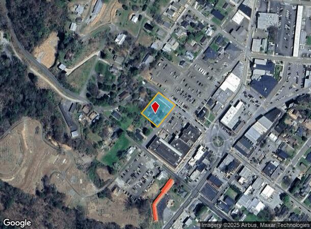 51 Broad St, Ellijay, GA Parcel Map