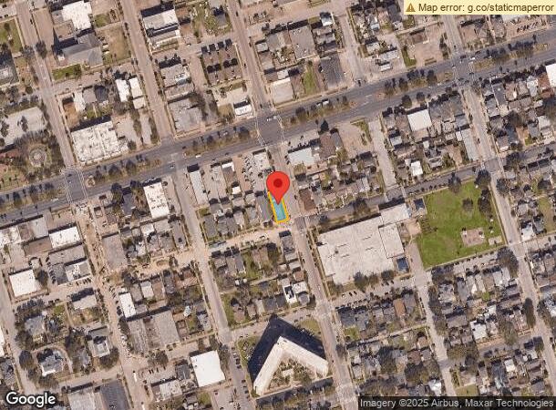  1023 21St St, Galveston, TX Parcel Map