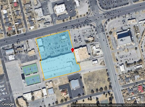 2018 E 42Nd St, Odessa, TX Parcel Map