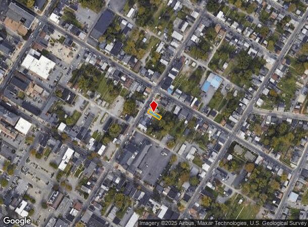  140 N Locust St, Hagerstown, MD Parcel Map