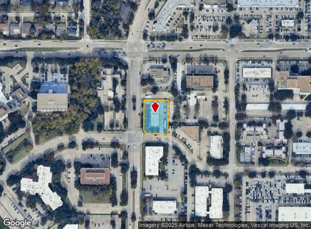 1910 N Collins Blvd, Richardson, TX Parcel Map
