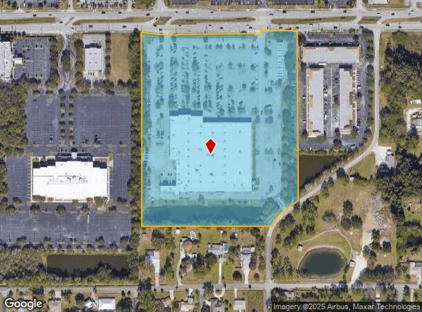 4251 W New Haven Ave, Melbourne, FL Parcel Map