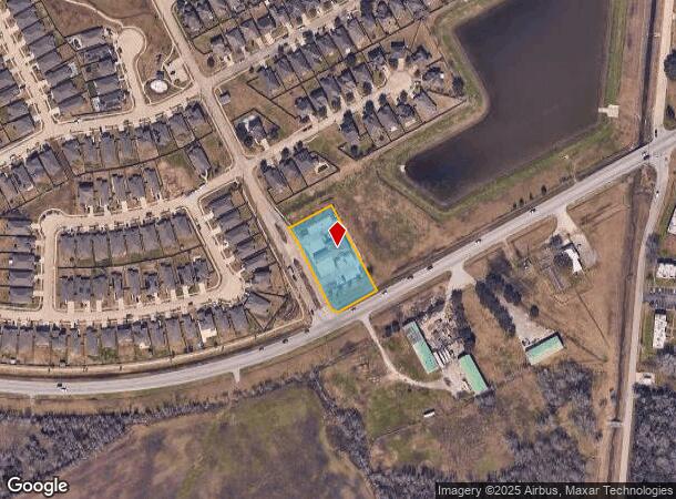  1450 Fm 1462 Rd, Alvin, TX Parcel Map