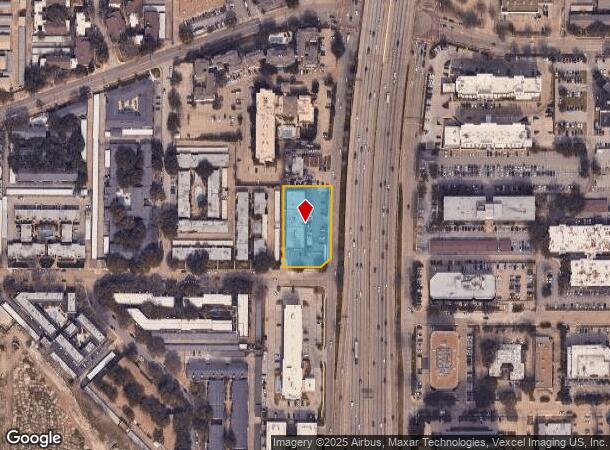  10207 N Central Expy, Dallas, TX Parcel Map