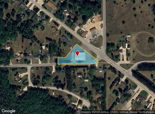  4897 Danforth Rd, Escanaba, MI Parcel Map