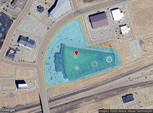 166 Spectrum Loop, Colorado Springs, CO Parcel Map