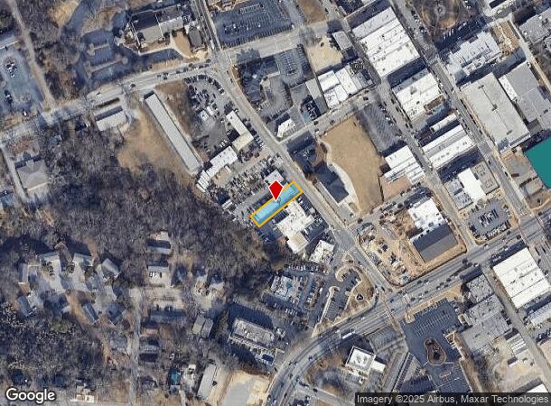  208 W Academy St Sw, Gainesville, GA Parcel Map