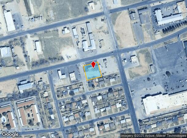  1600 E 4Th St, Big Spring, TX Parcel Map
